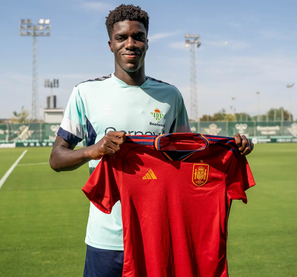 Assane del Betis a España sub 21